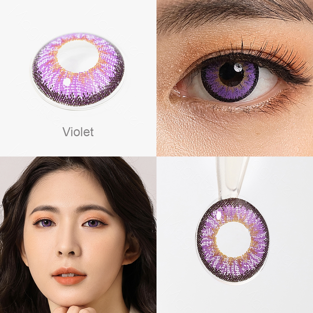 Neon Violet 6 Months Contact Lenses