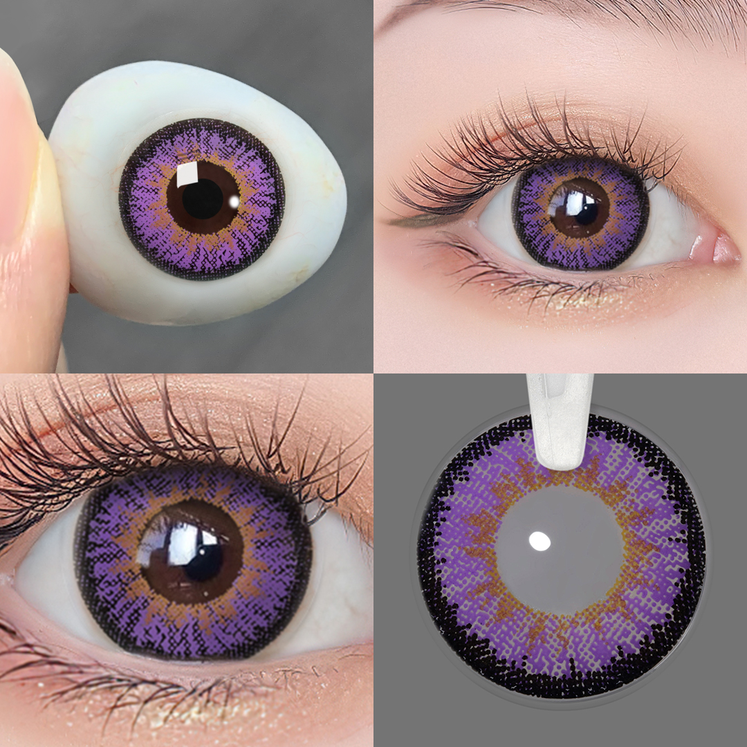 Neon Violet 6 Months Contact Lenses