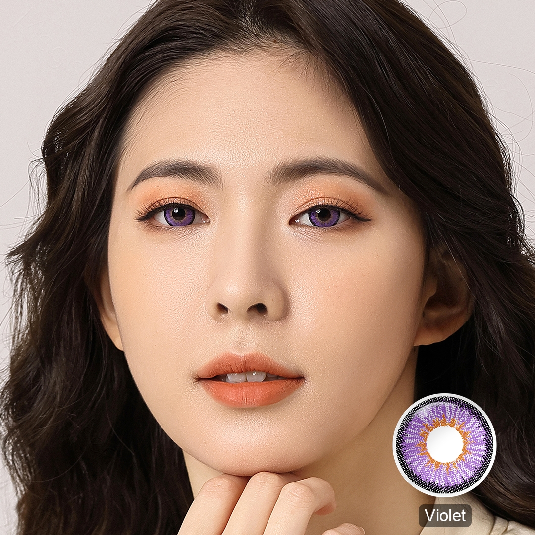 Neon Violet 6 Months Contact Lenses