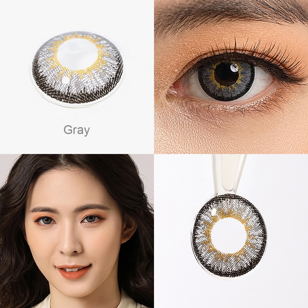 Neon Grey 6 Months Contact Lenses