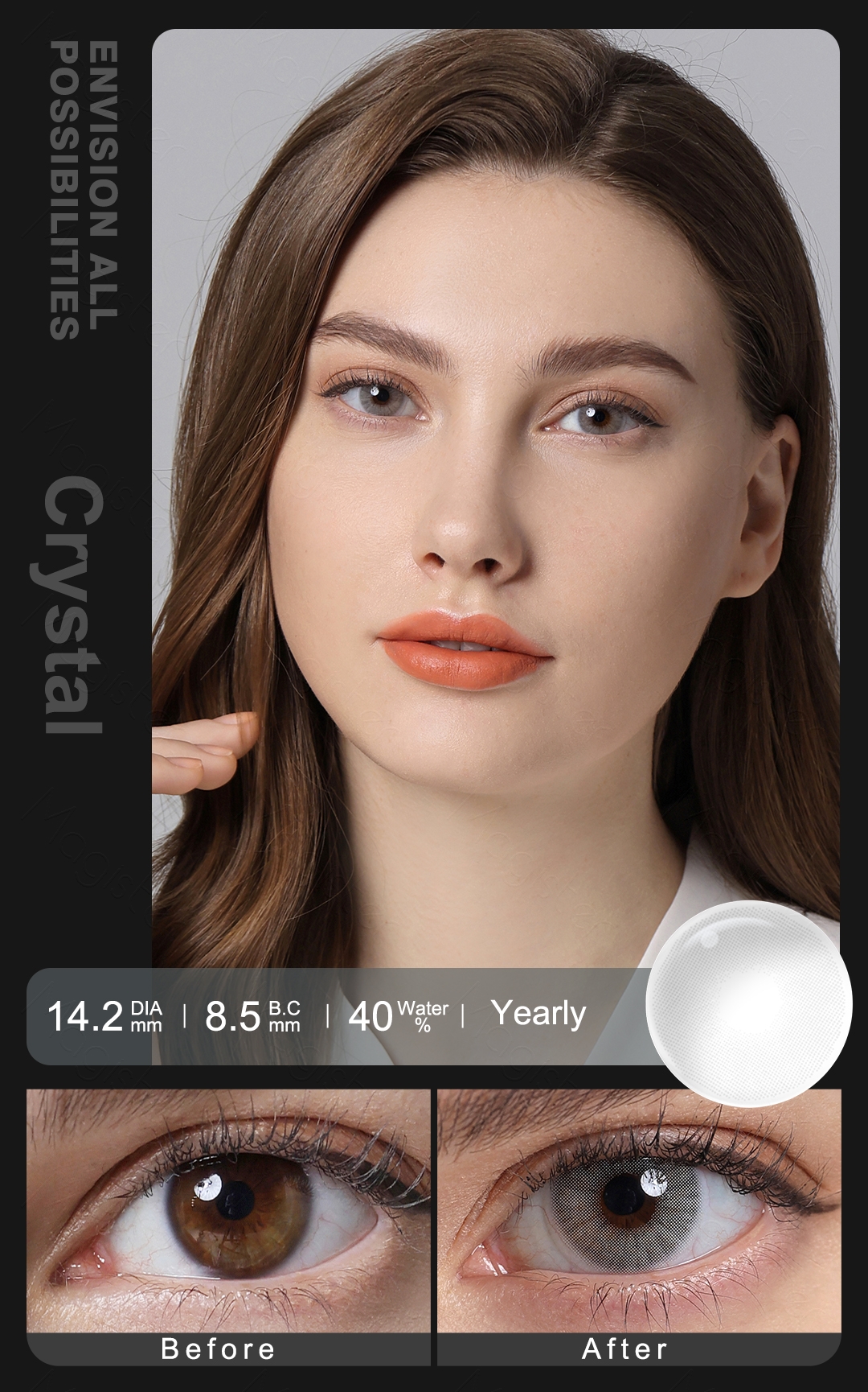 Elves Crystal Contact Lenses