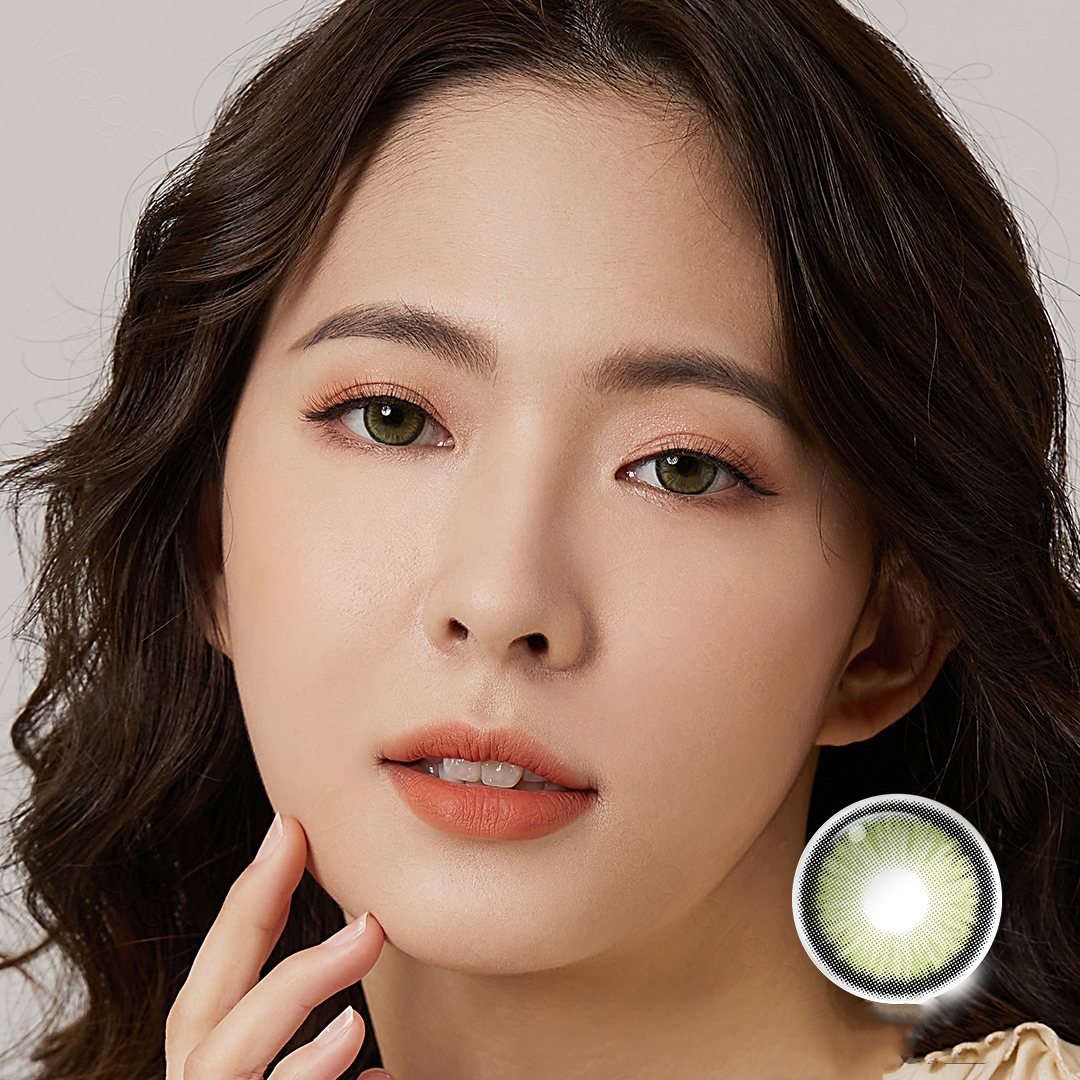 Diamond Ever Green 6 Months Contact Lenses