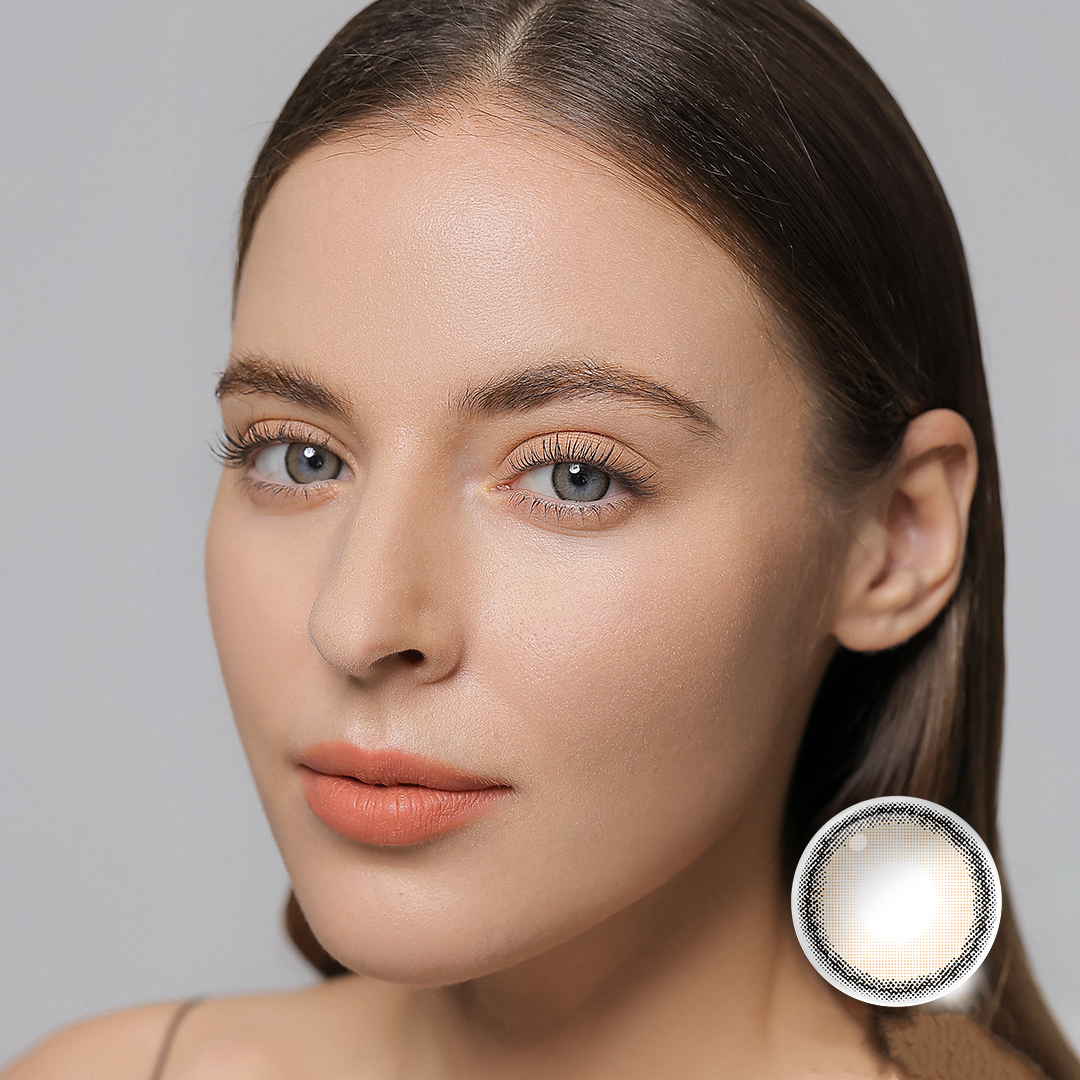 Roze Airy Beige Brown 6 Months Contact Lenses