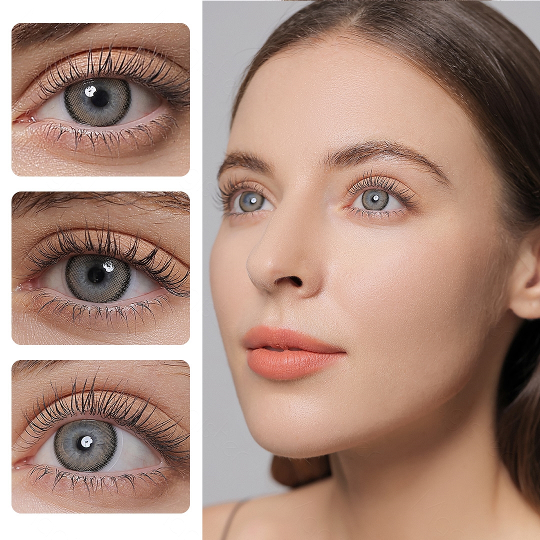 Roze Airy Beige Brown 6 Months Contact Lenses