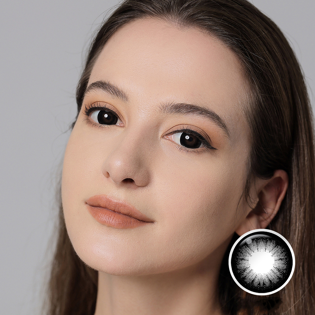 Supersize Black Plus 6 Months Contact Lenses