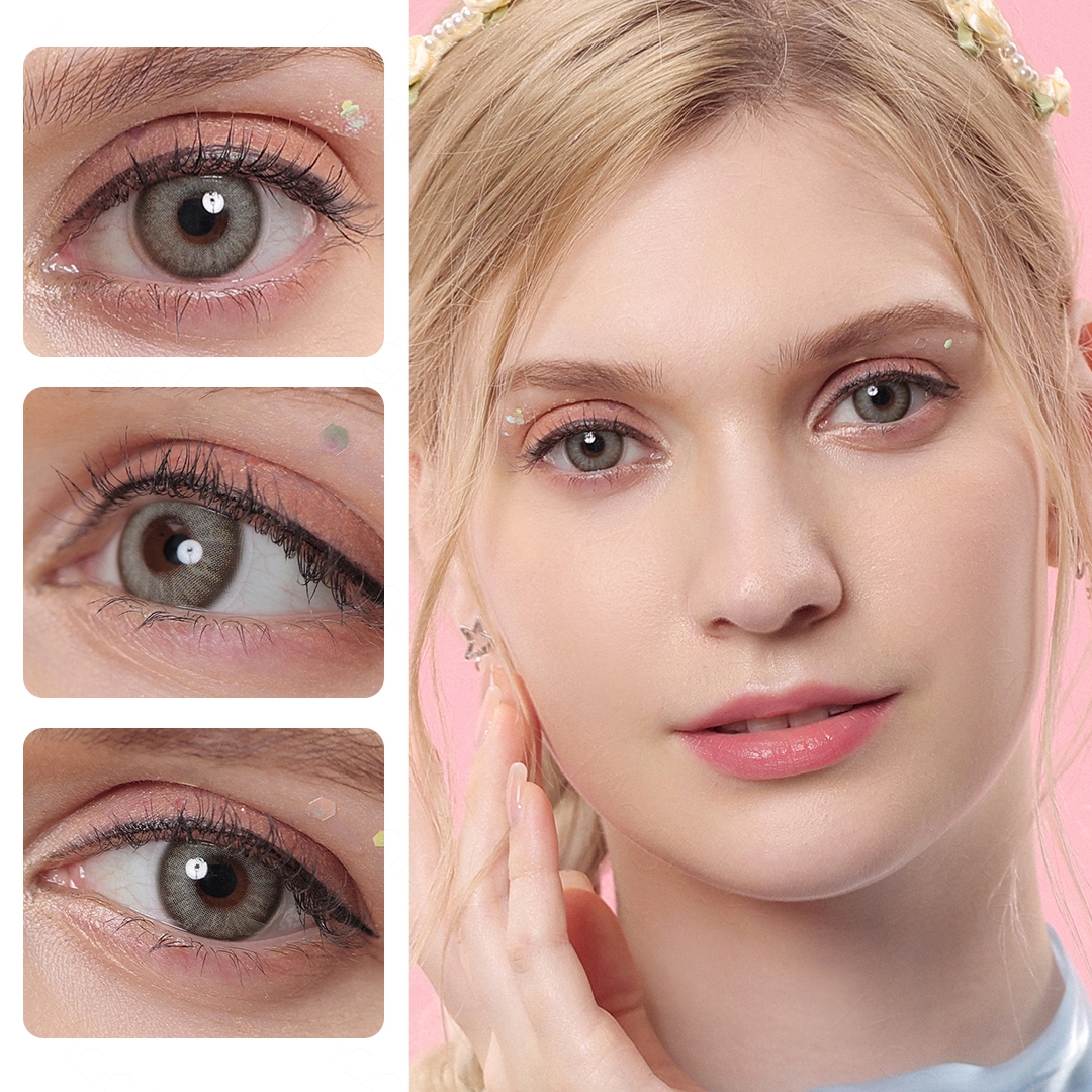 Flora Mint Green 6 Months Contact Lenses