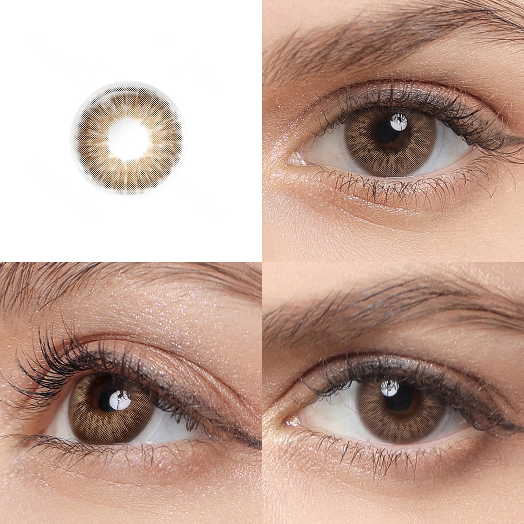 OMG Brown 6 Months Contact Lenses