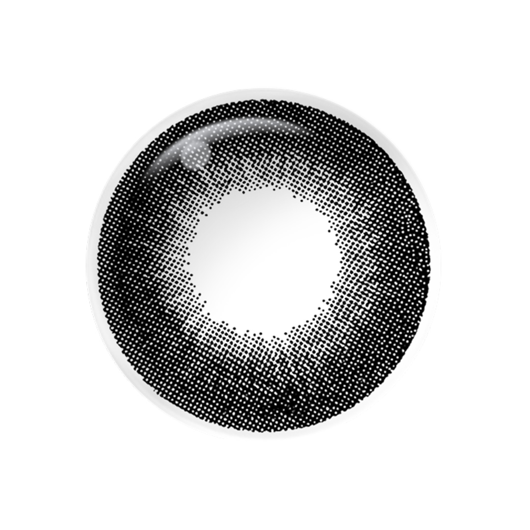 Nils Black 6 Months Contact Lenses