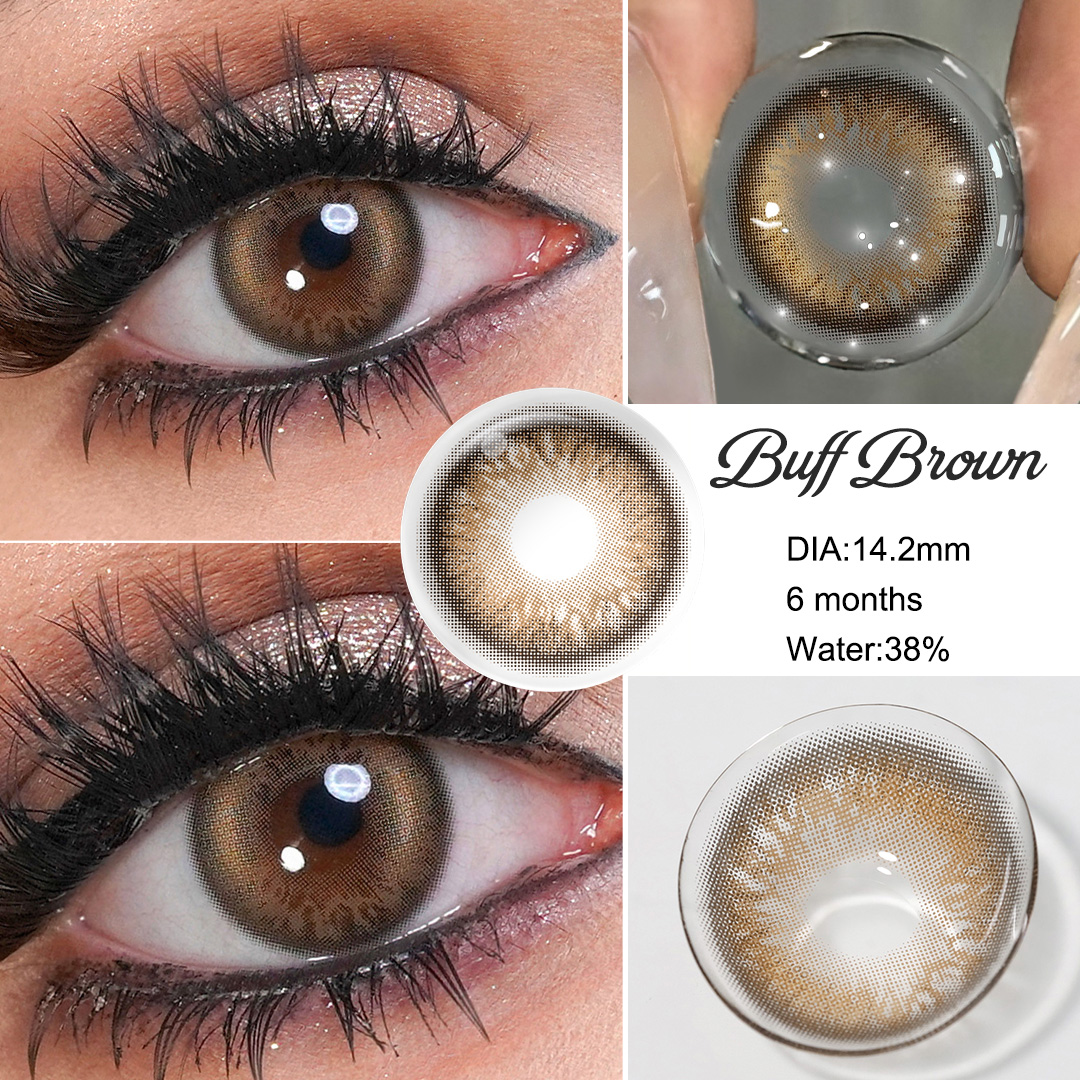 Blush Brown Prescription 6 Months Contact Lenses