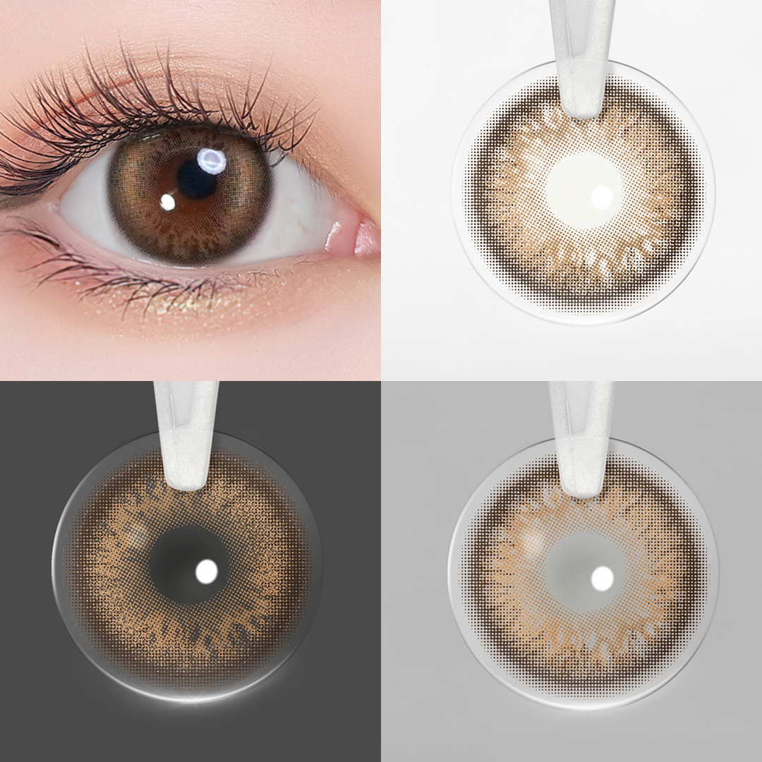 Blush Brown Prescription 6 Months Contact Lenses
