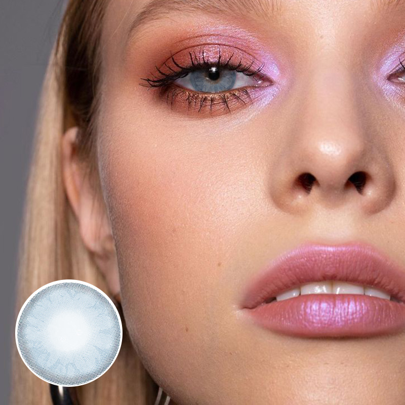 Gem Blue 6 Months Contact Lenses