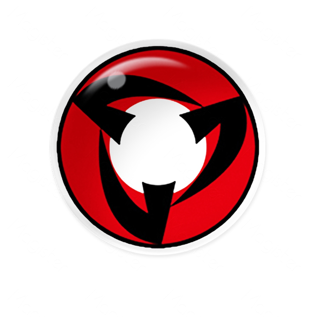 Obito Uchiha Red Costume 6 Month Contact Lenses | 2 Pcs