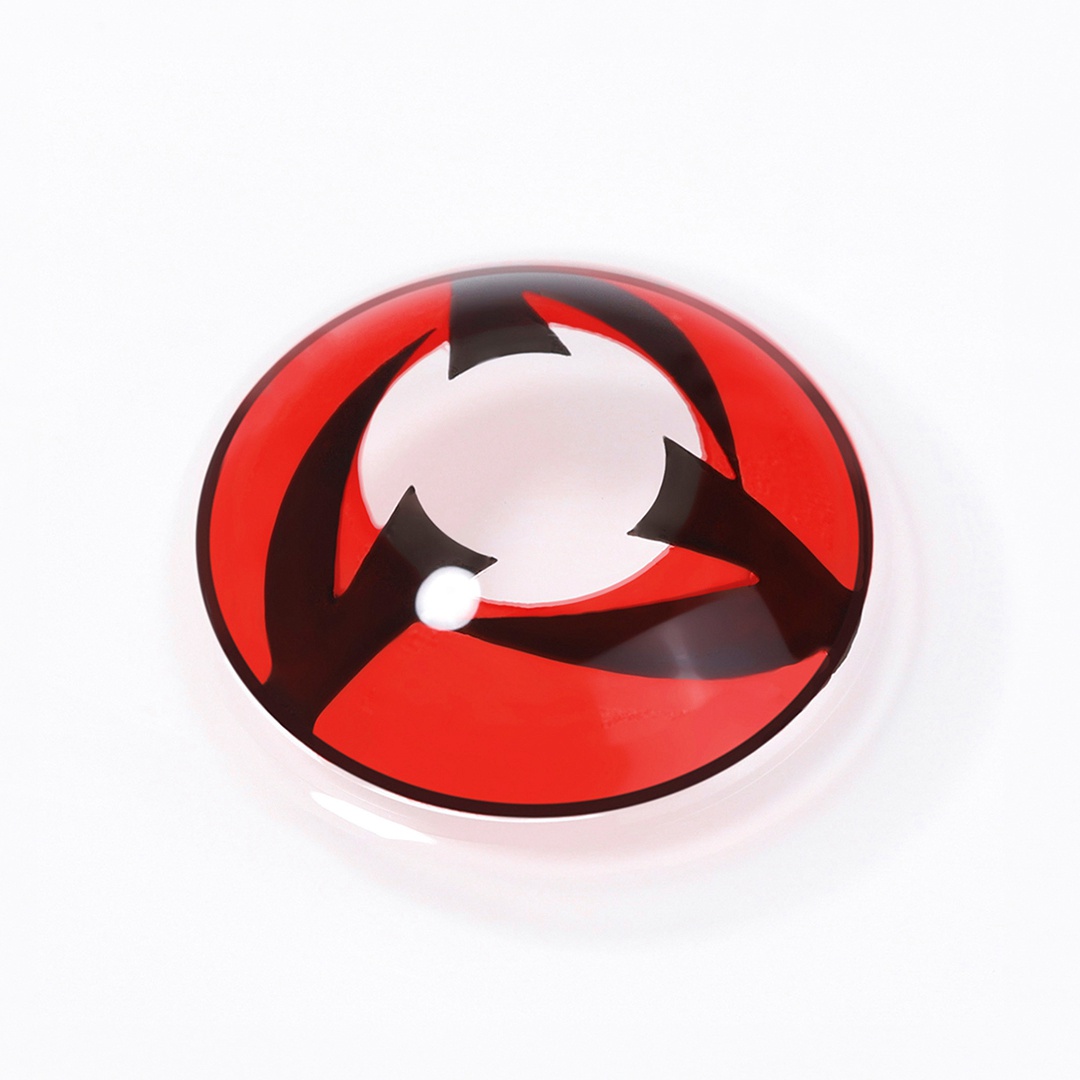 Obito Uchiha Red Costume 6 Month Contact Lenses | 2 Pcs