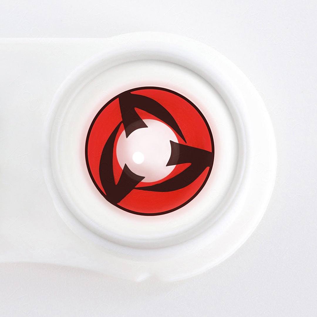 Obito Uchiha Red Costume 6 Month Contact Lenses | 2 Pcs