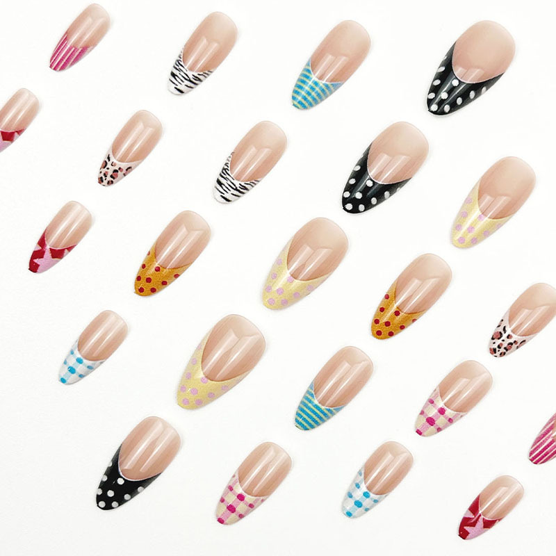 Bright Bits Multicolor Nails