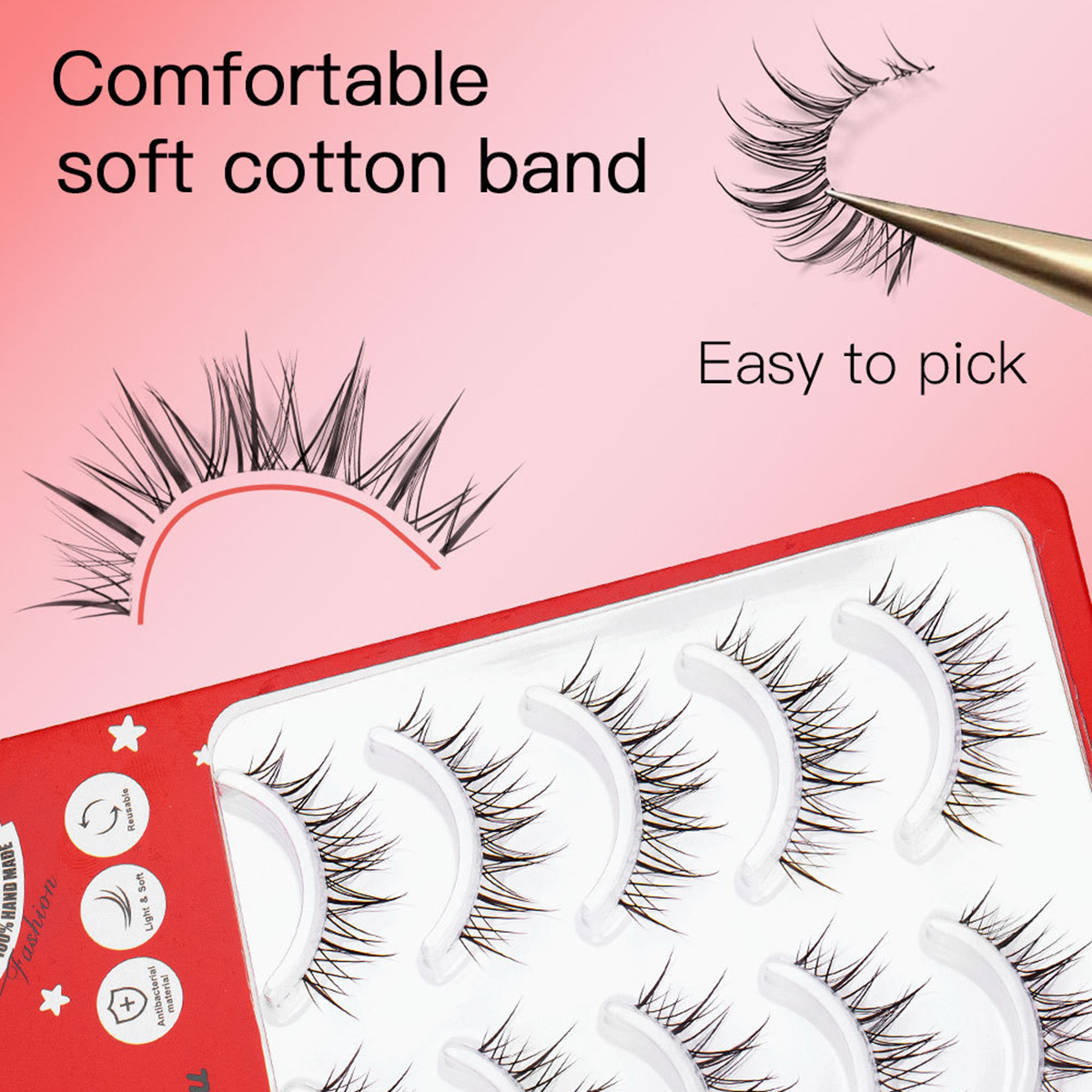 Jungle Fever 5 Pairs Natural Lashes