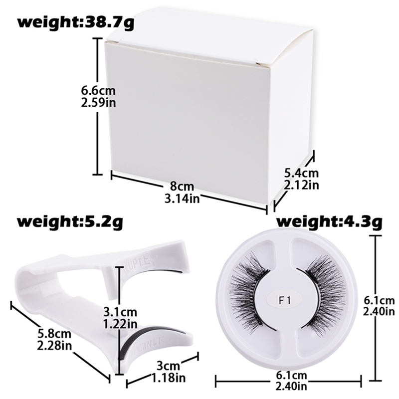 Midnight Pearl 5 Pairs Magnetic Lashes