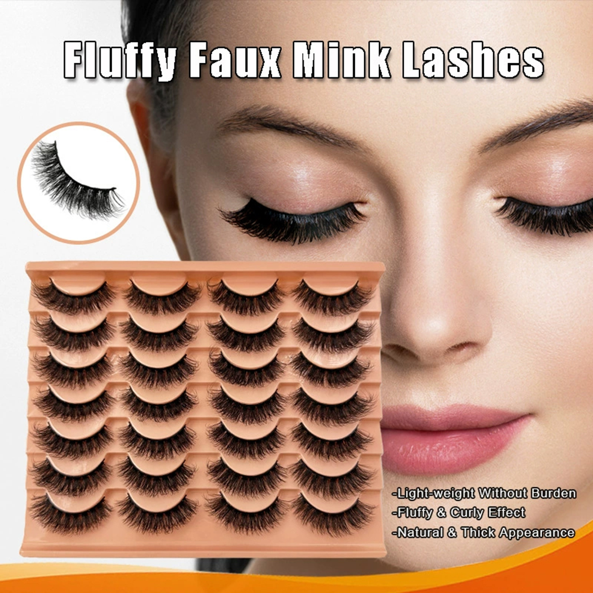 Dark Swan 14 Pairs Natural Lashes