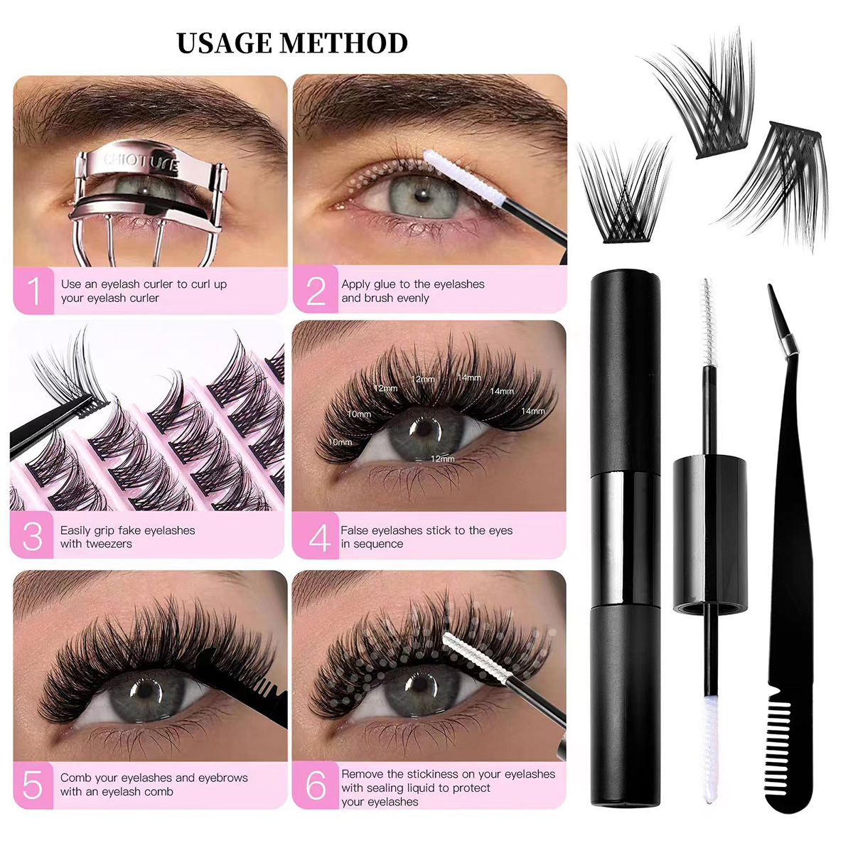 Sweet Talk Segmented Natural Lashes