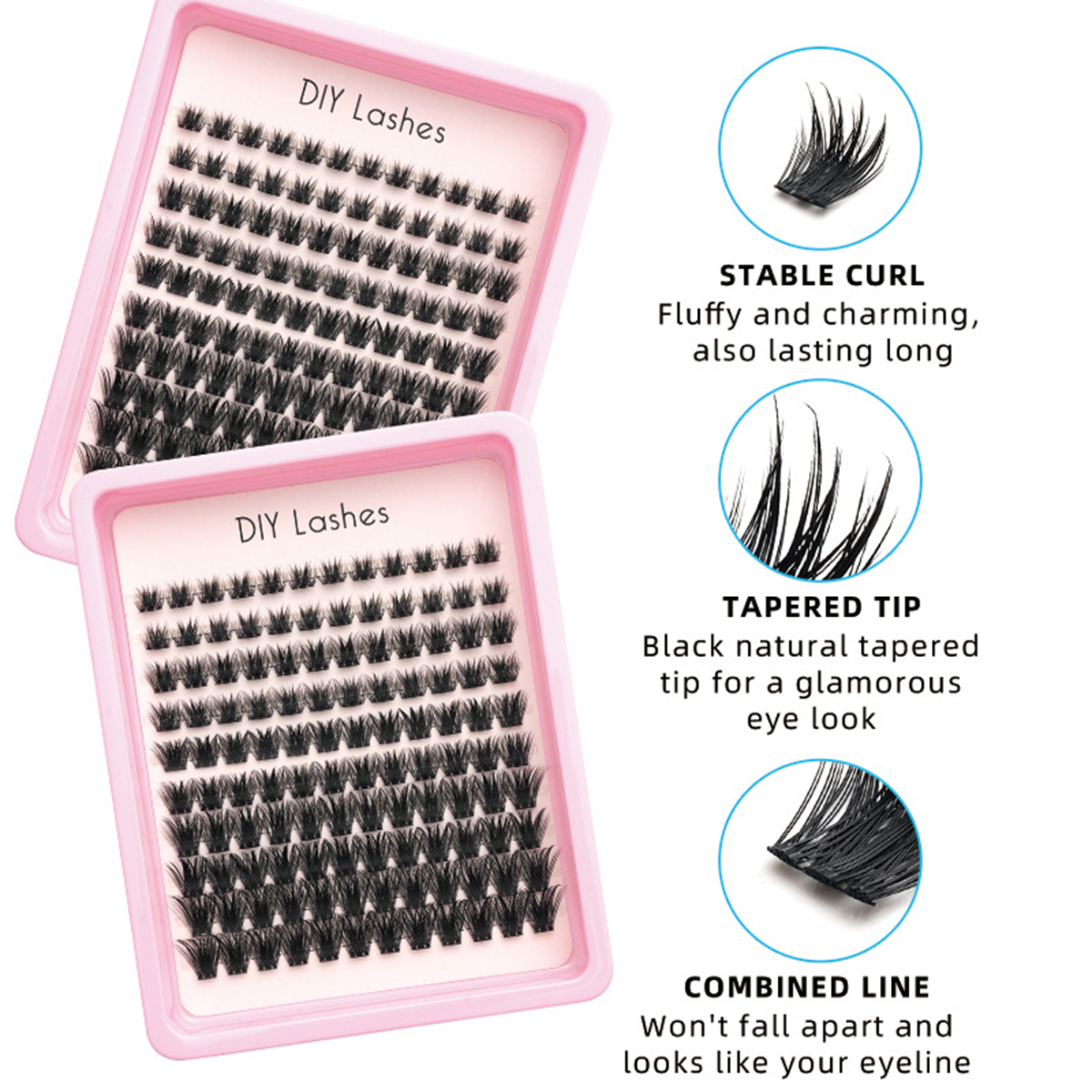 Alluring Arc Segmented Natural Lashes