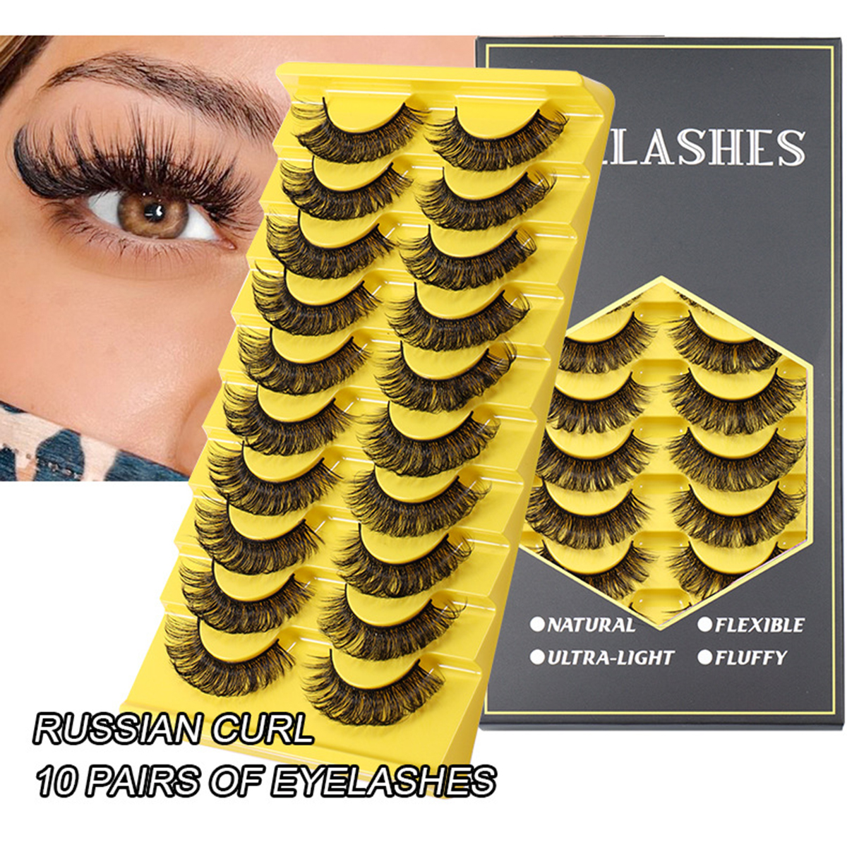 Love Confession 10 Pairs Natural Lashes