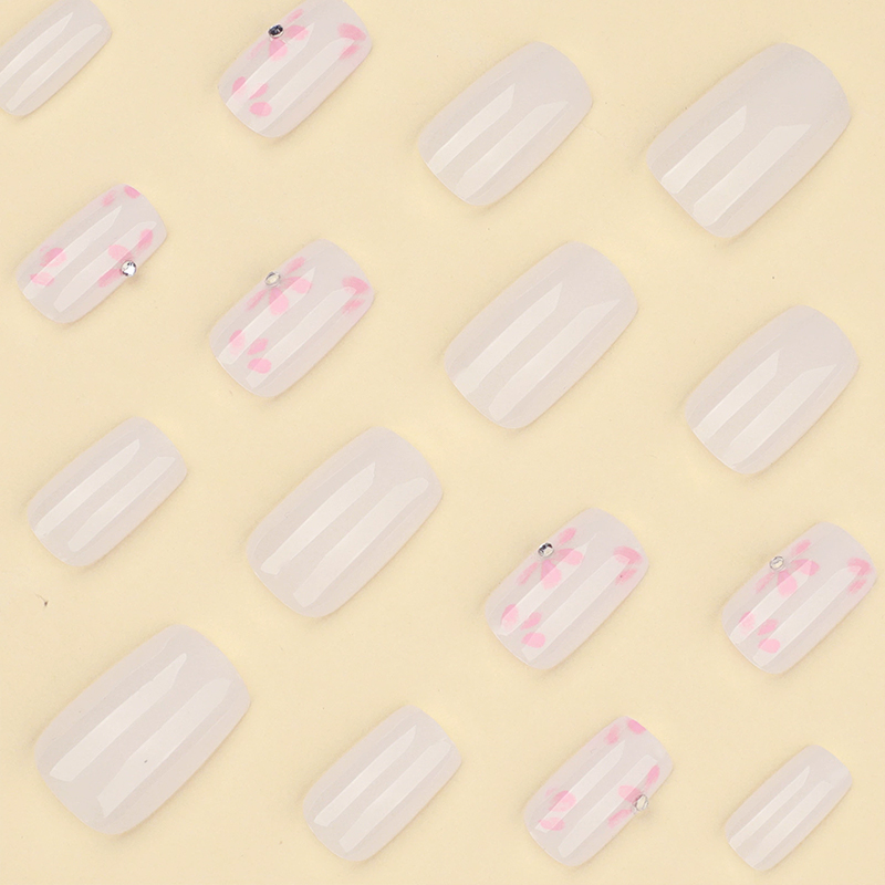 Soft Poetry Pink Nails