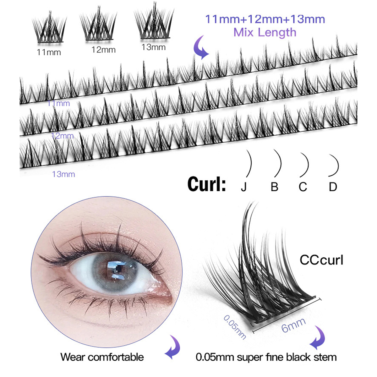 Liar Game Segmented Natural Lashes