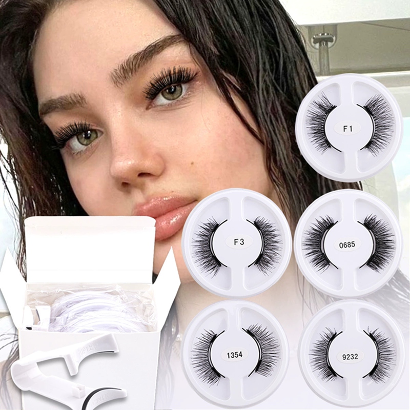 Midnight Pearl 5 Pairs Magnetic Lashes