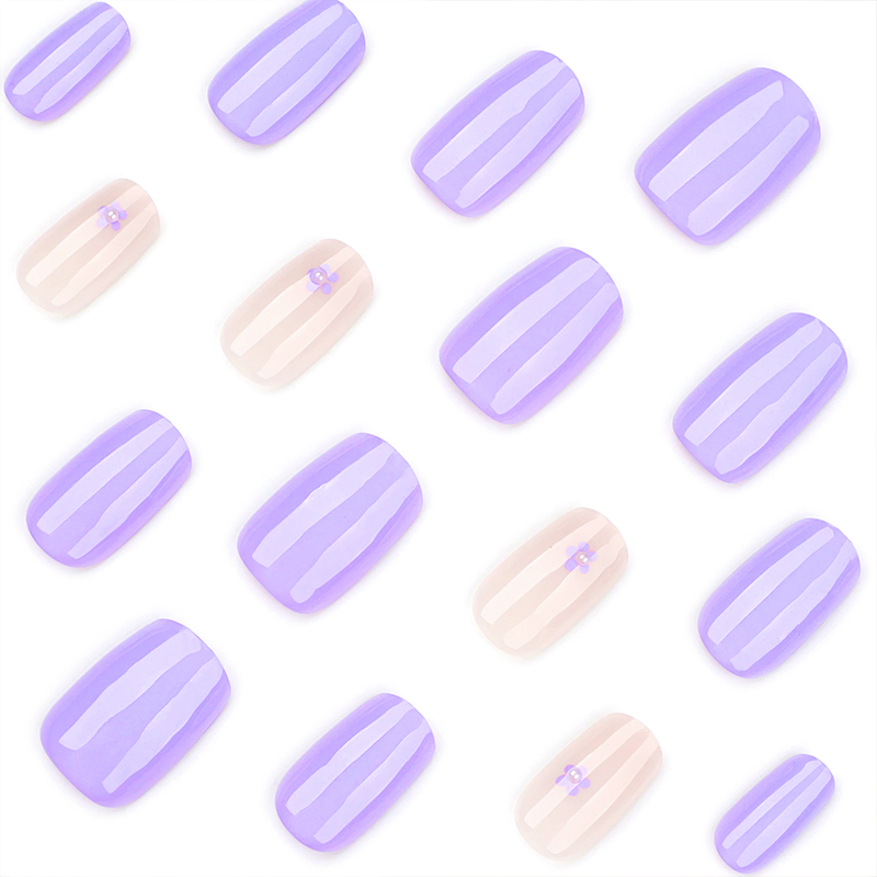 Mauve Poetry Purple Nails