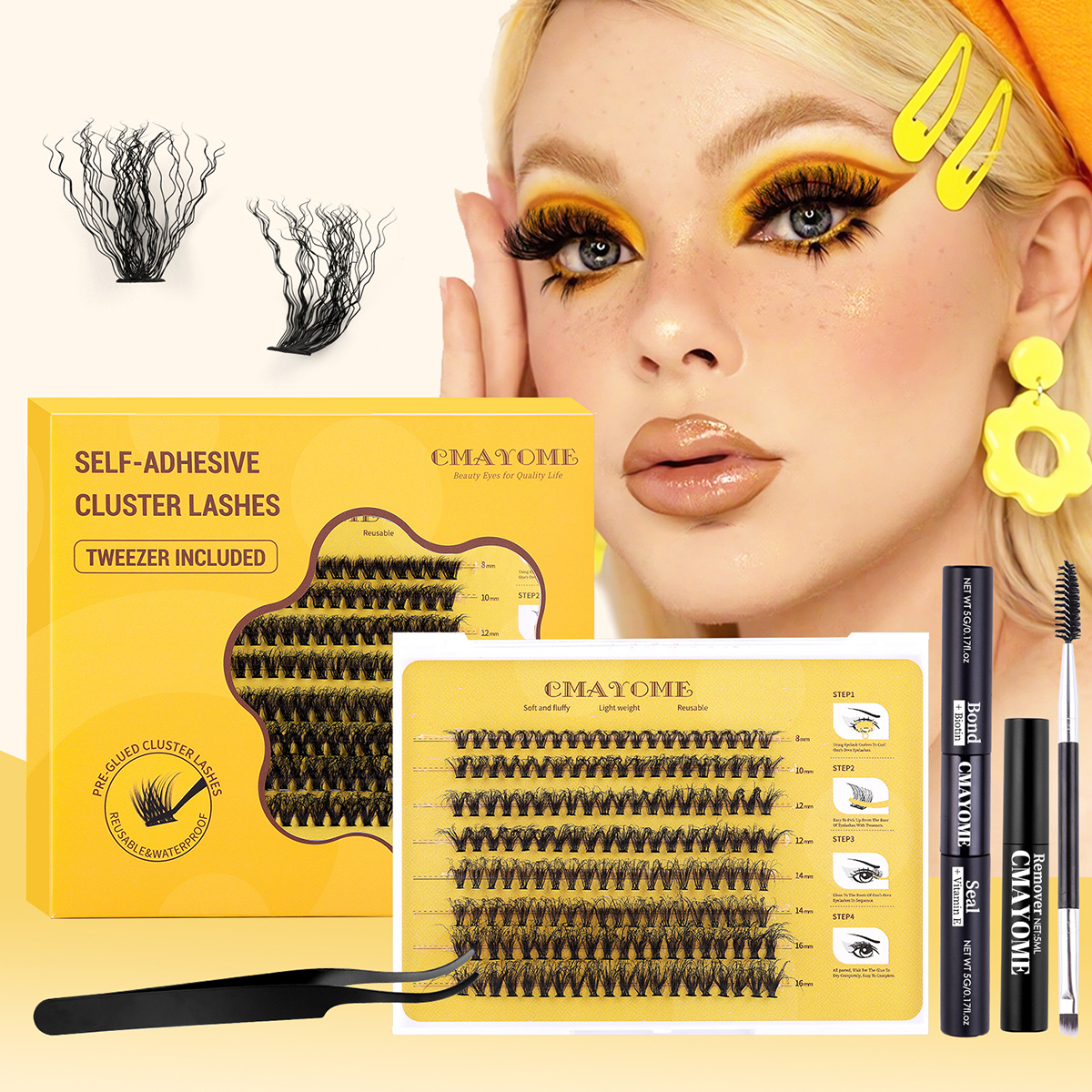 Spring Story Segmented Natural Eyelashes Set