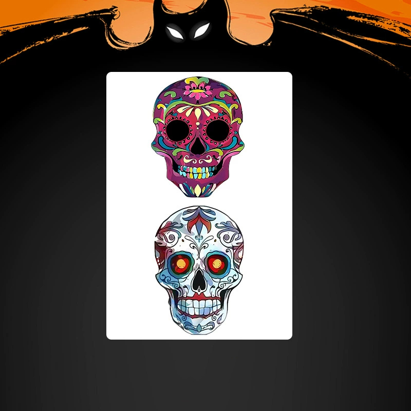 Rainbow Skulls Tattoos