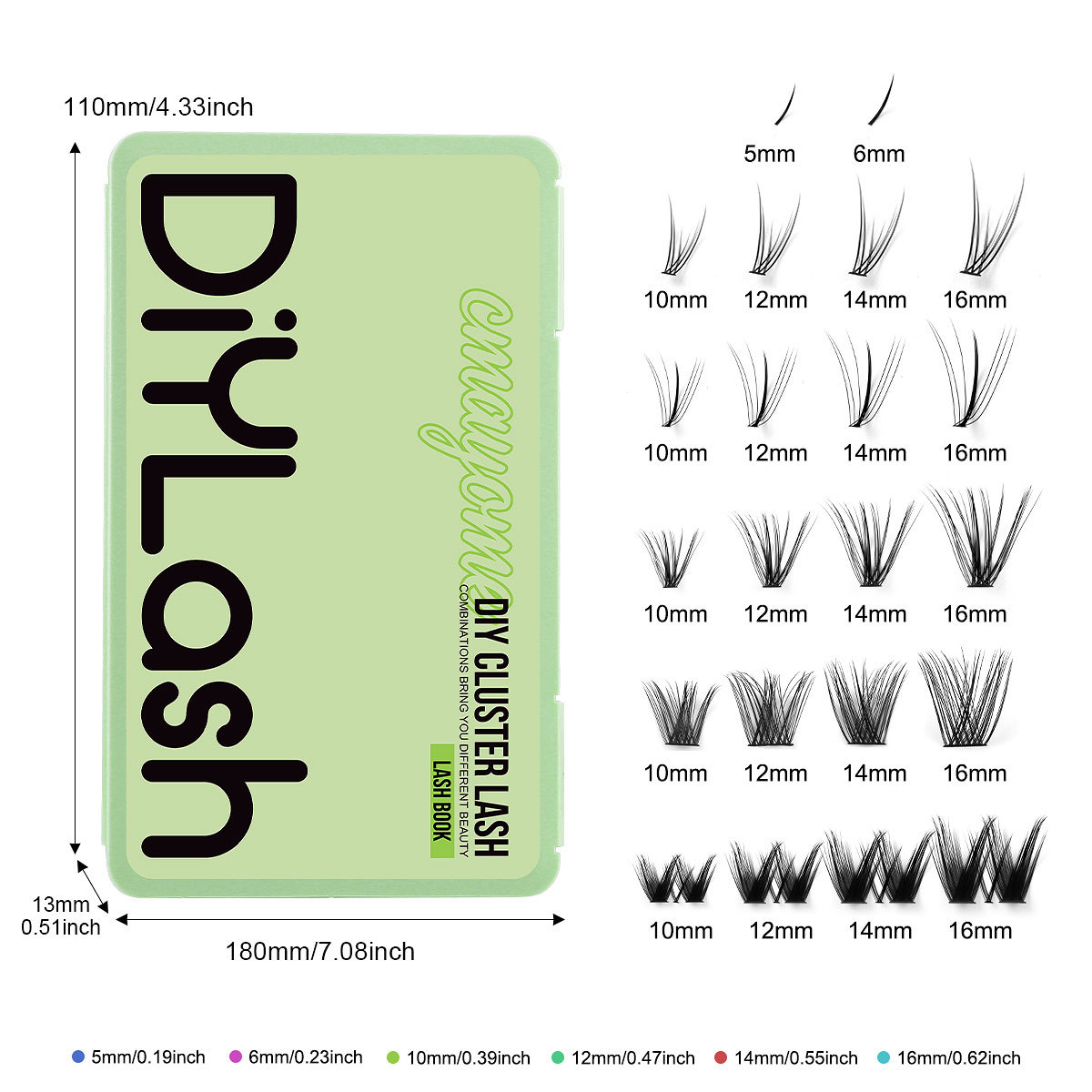 Chelsea Segmented Natural Lashes