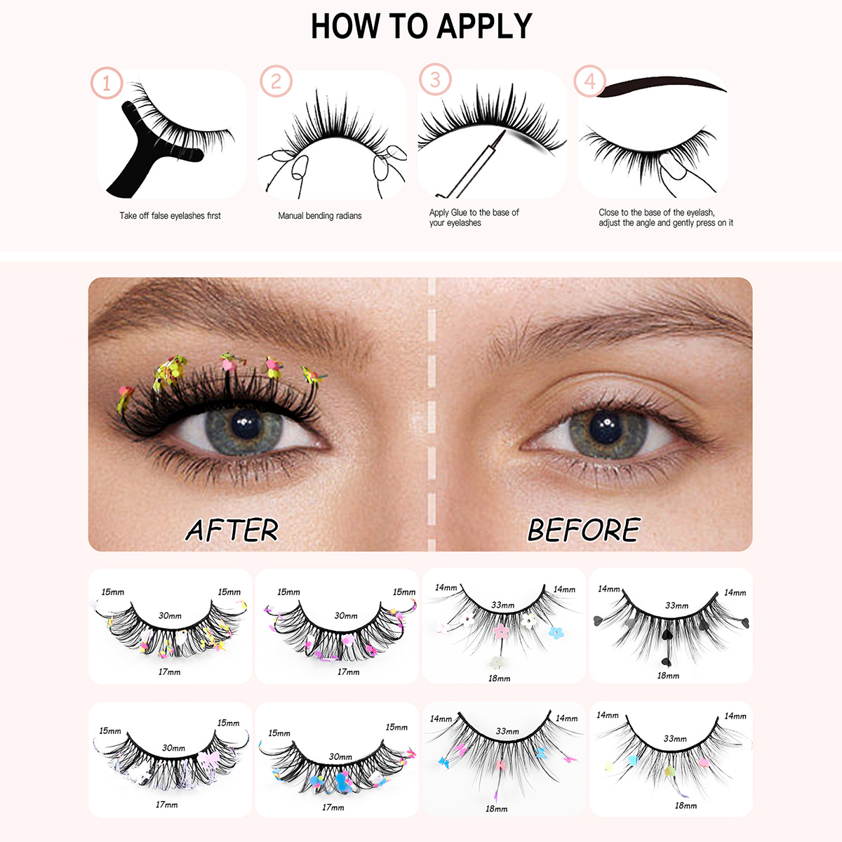 Enchanted Enigma 2 Pairs Dramatic Lashes