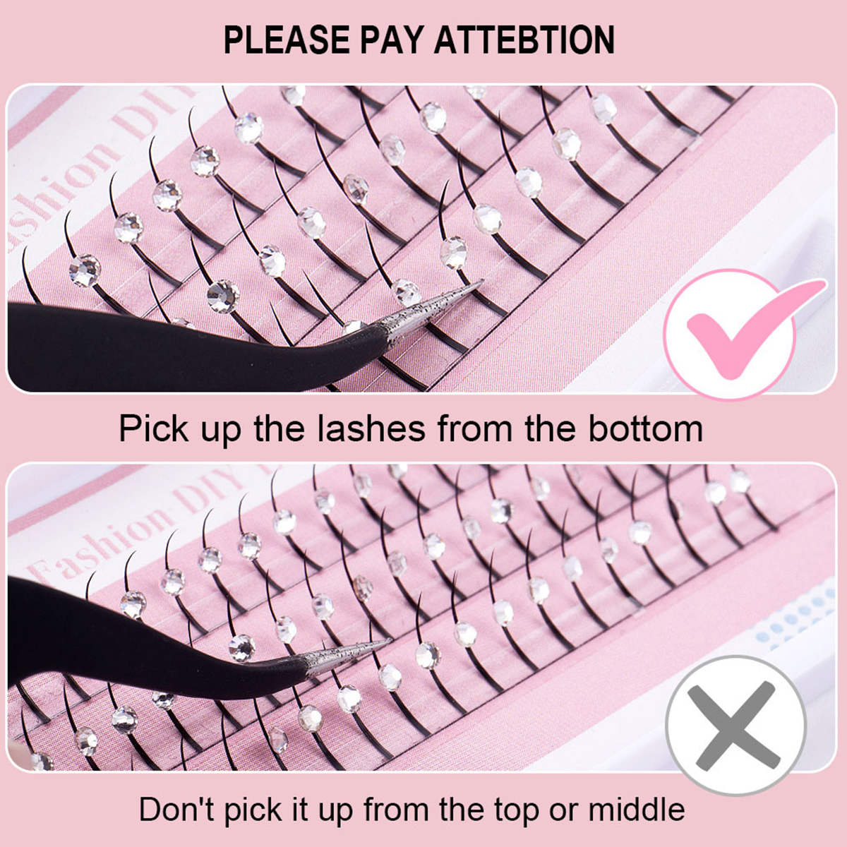 Crystal Flutter Single Dramatic Lashes