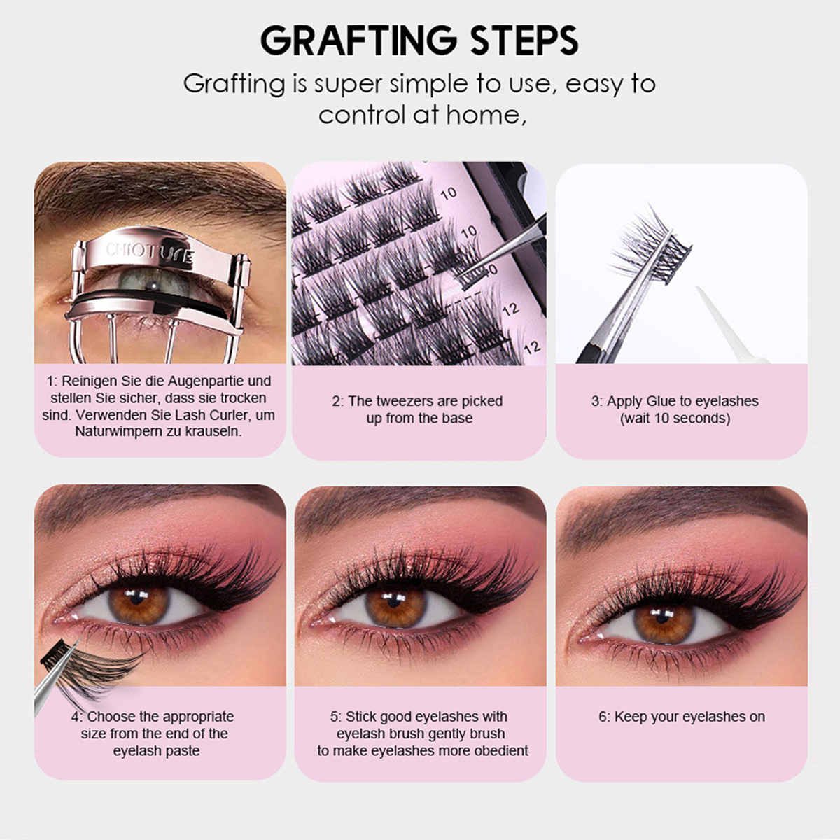 Moonage Daydream Segmented Natural Lashes