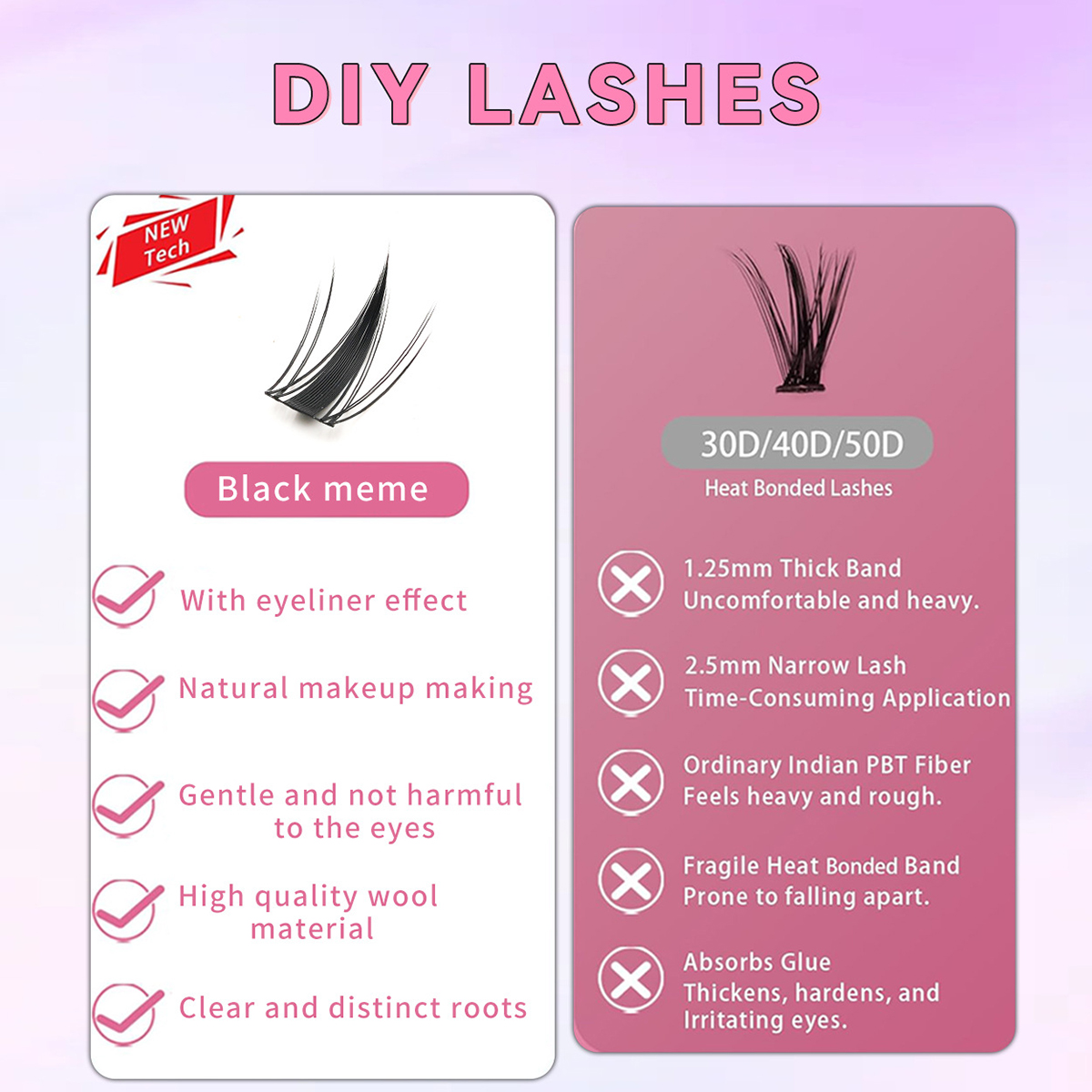 Mystique Muse Segmented Natural Lashes