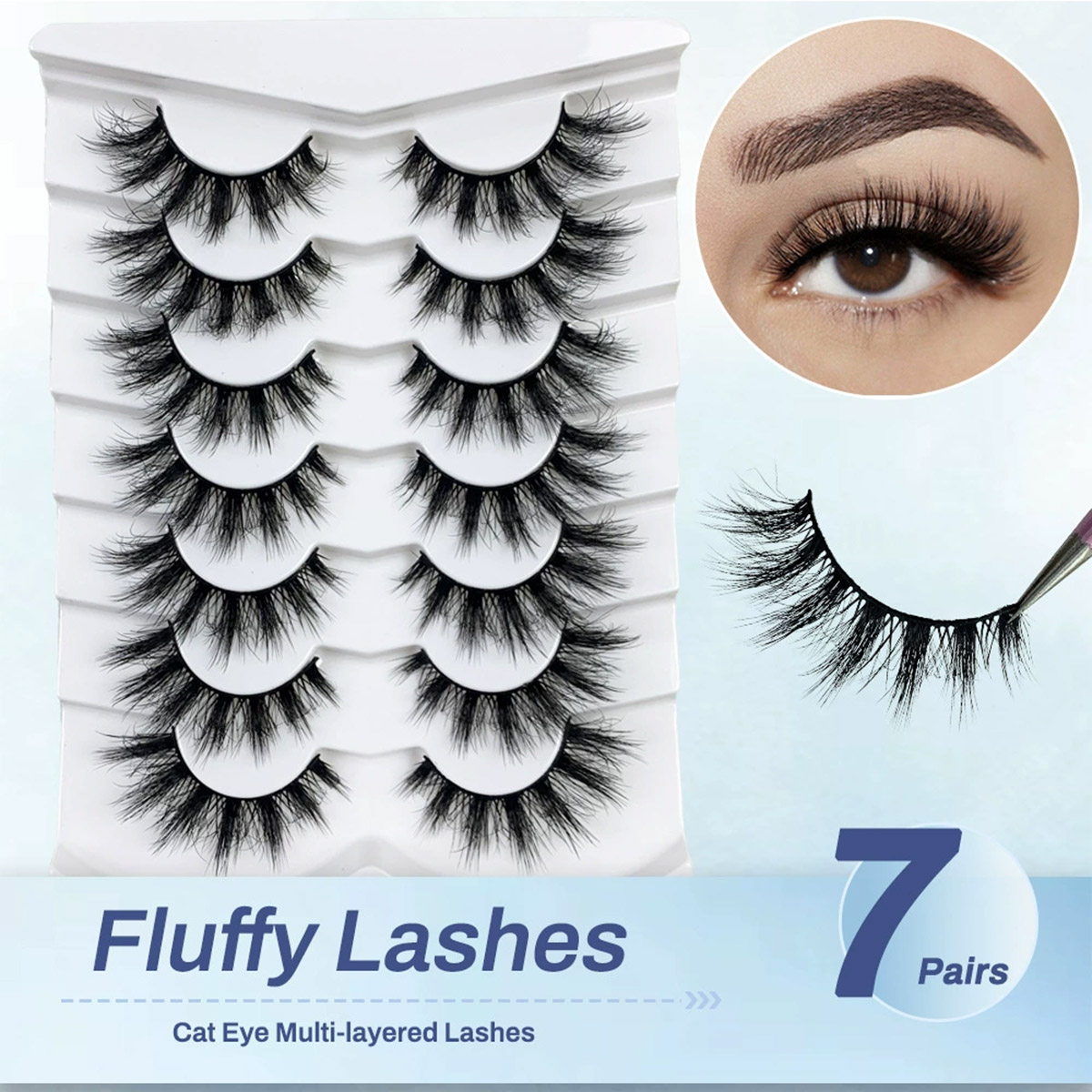 Moonlit Mirage 7 Pairs Natural Lashes