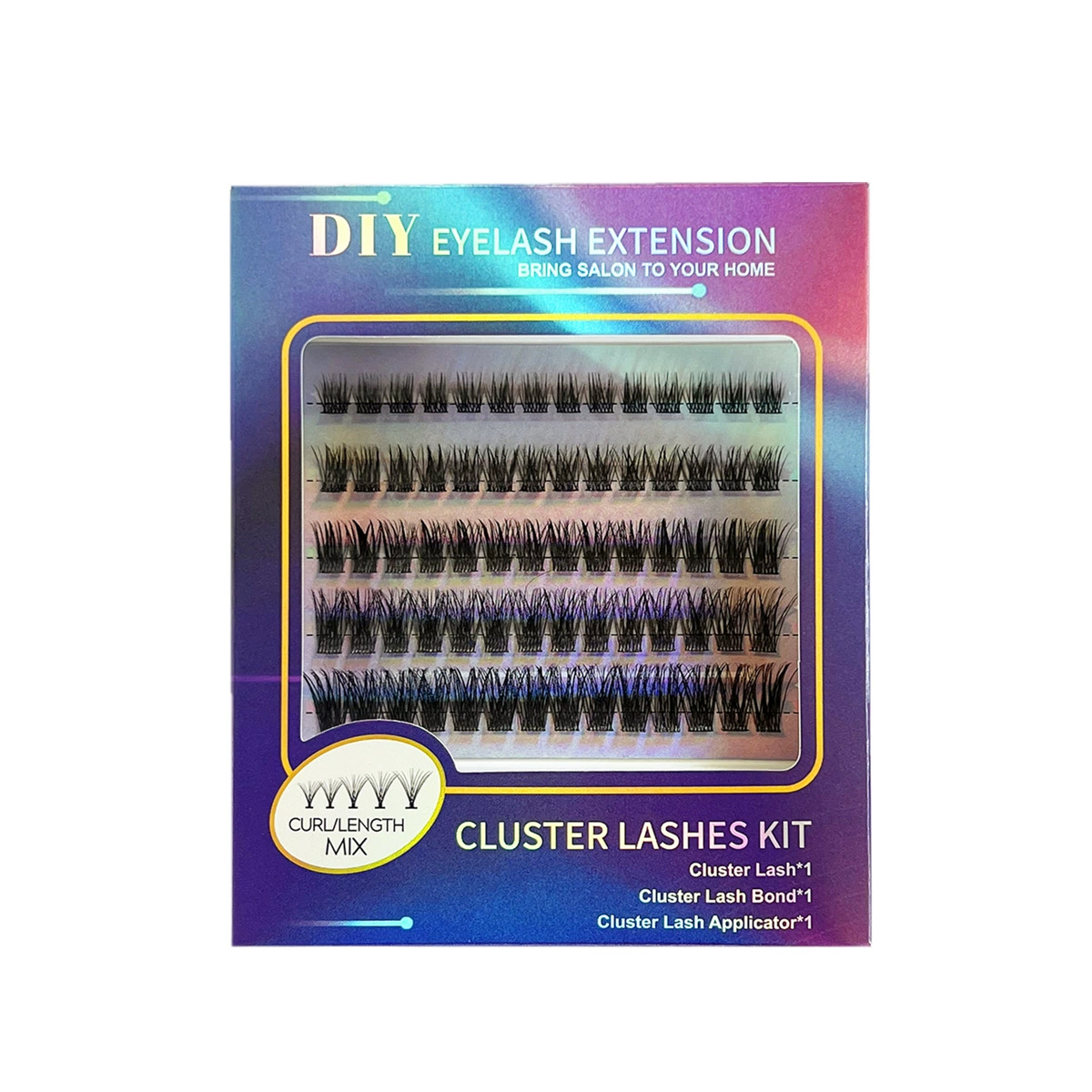 Feather Fringe Segmented Natural Eyelashes Set