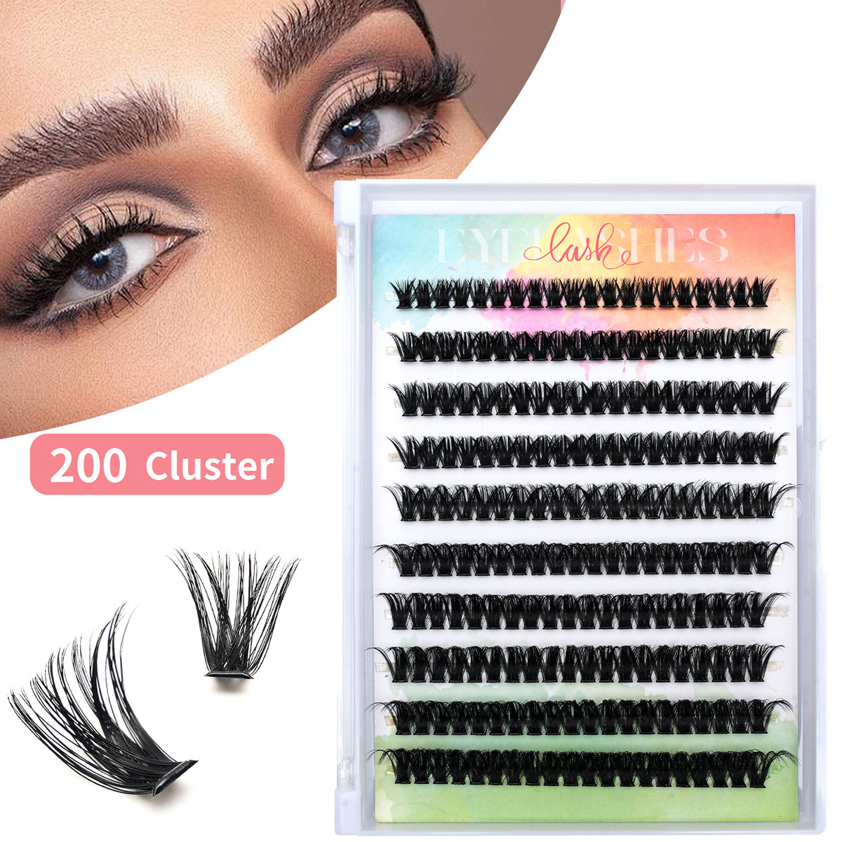 Chic Curl Segmented Natural Lashes