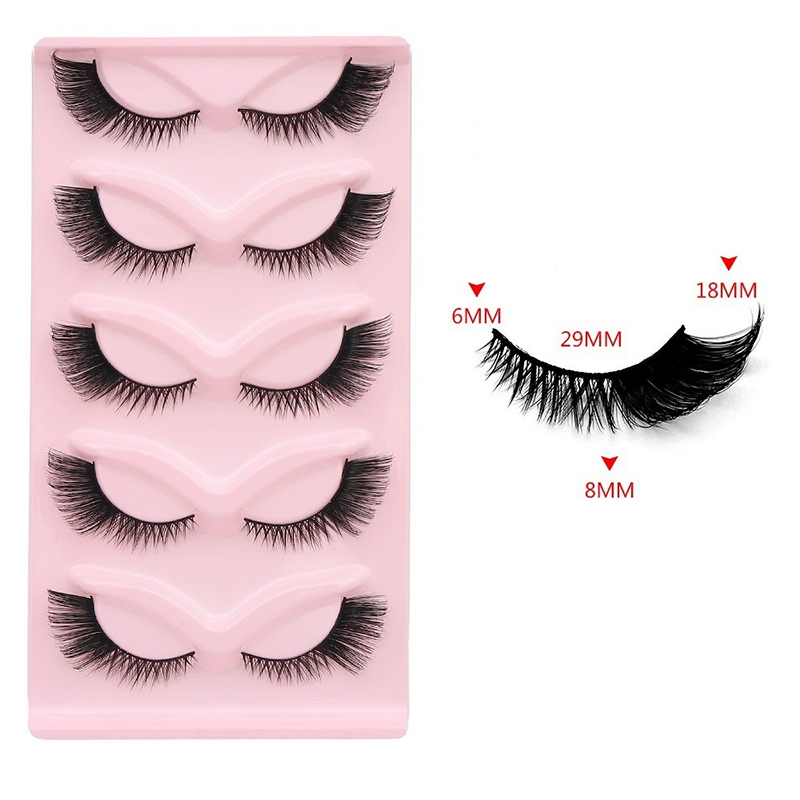 Eden Spark 5 Pairs Natural Lashes