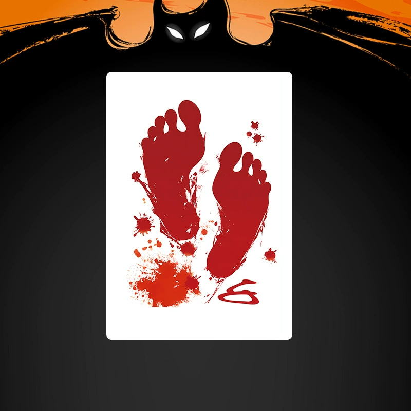 Bloody Footprints Tattoos