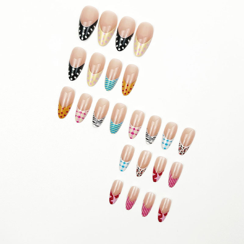 Bright Bits Multicolor Nails