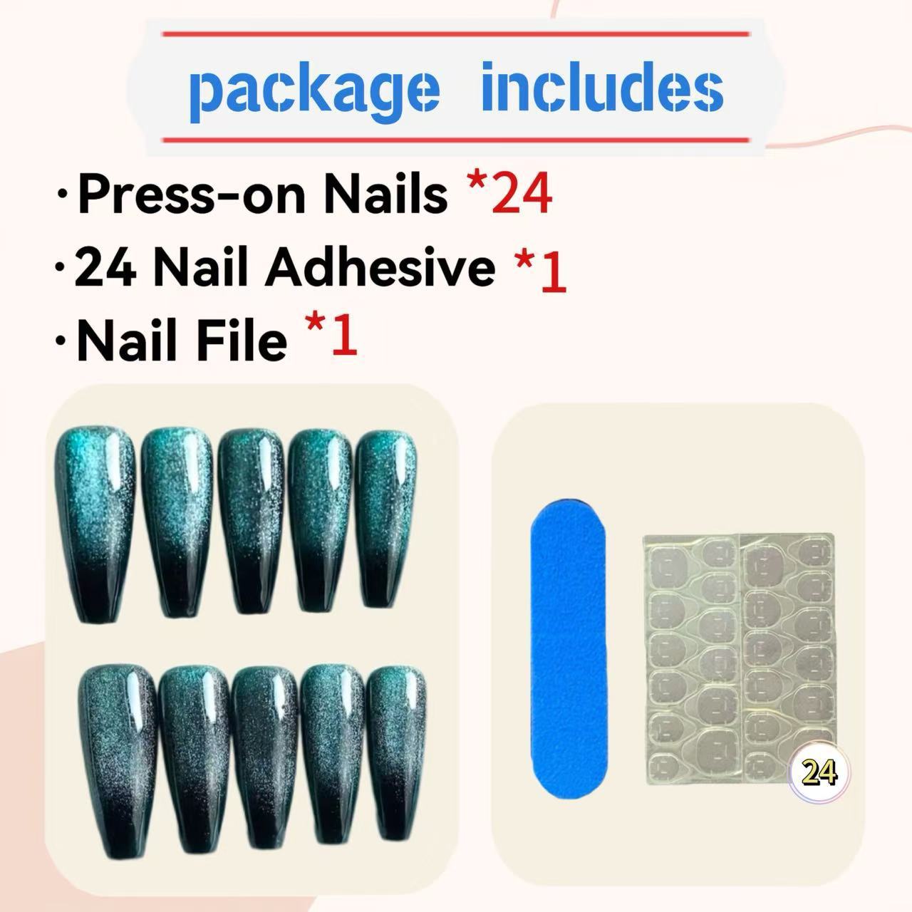 Turquoise Glitz Blue Nails