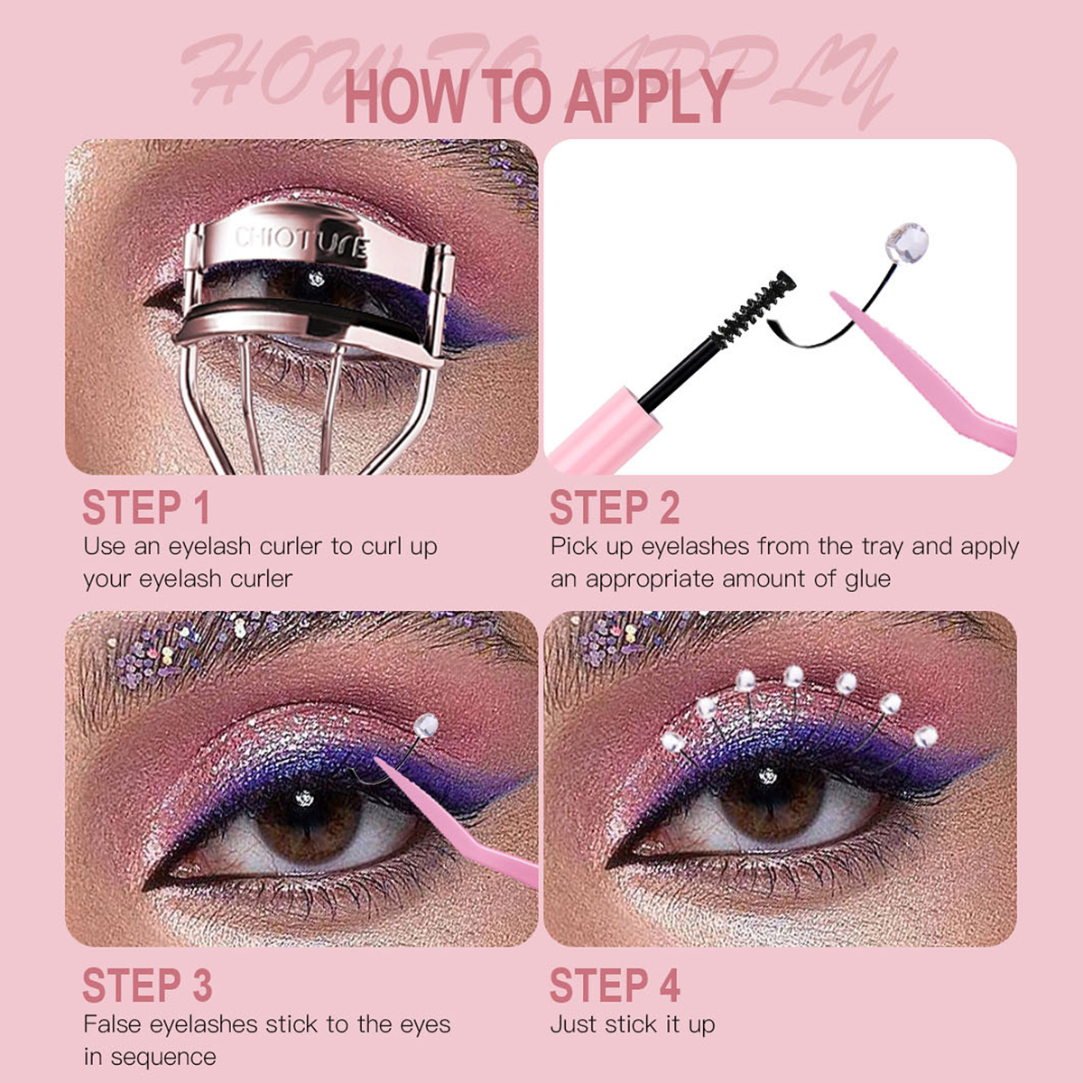 Crystal Flutter Single Dramatic Lashes