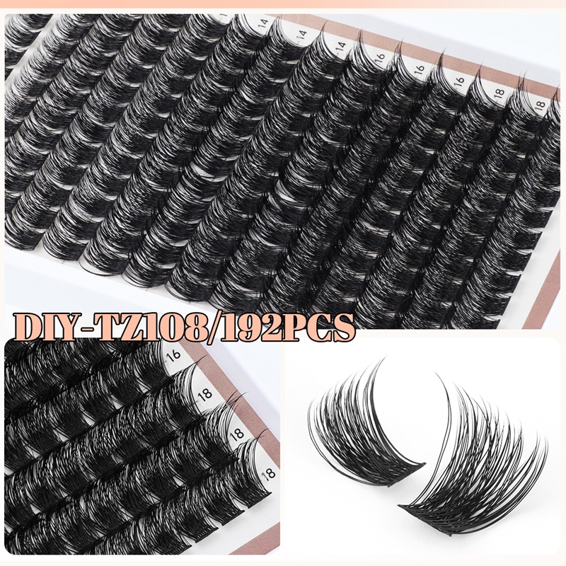 Moss Shine Segmented Natural Lashes