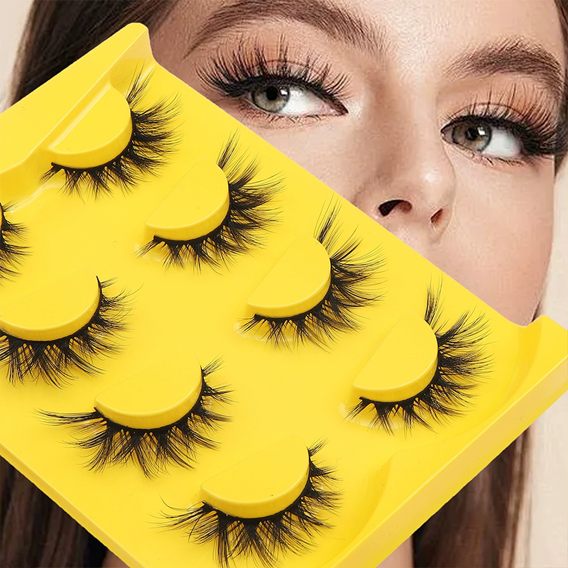 Ocean Breath 4 Pairs Natural Lashes