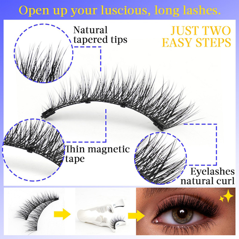 Ebony Spell 1 Pair Magnetic Lashes