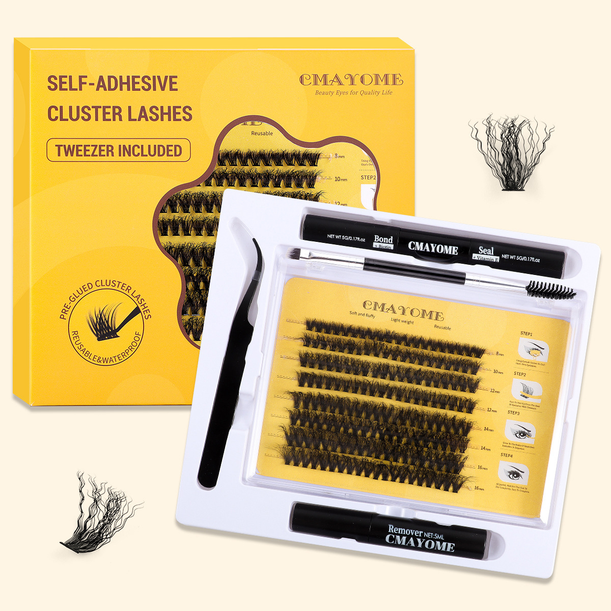 Spring Story Segmented Natural Eyelashes Set