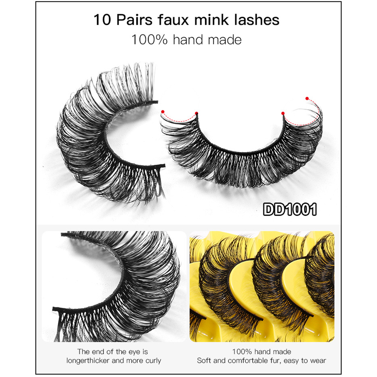 Love Confession 10 Pairs Natural Lashes