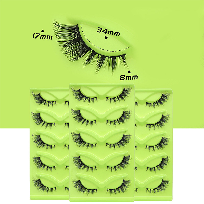 Storm Waltz 5 Pairs Natural Lashes